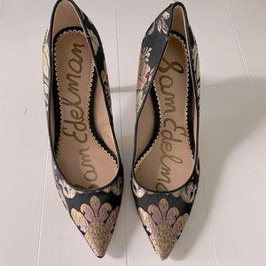 SAM EDELMAN HAZEL POINTED TOE HEEL size 6.5 W